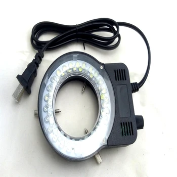 UE/SUA/AU adaptor Reglabil 52pcs LED-uri de Lumină Inel de iluminare Lampă Pentru Industria Stereo Microscop Digital aparat de Fotografiat Lupa