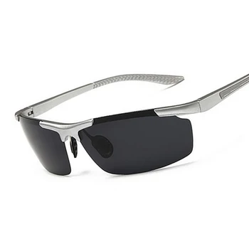 Ultra-usor din aluminiu Magneziu Polarizat ochelari de Soare Barbati de Conducere ochelari de Soare de sex Masculin de Pescuit Femei UV400 Ochelari Sport Pentru Barbati
