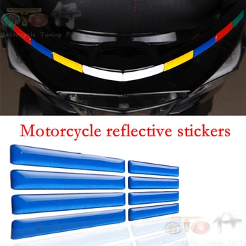 Universal Motocicleta Autocolante Reflectorizante Personalitate rezistent la zgarieturi decalcomanii se Potrivesc pentru Motociclete de Motorcross Scuter ATV-uri si Quad