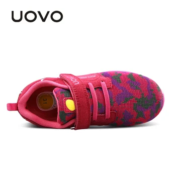 UOVO mai Nou Copii Pantofi Respirabil Primavara Toamna Pantofi pentru Băieți și Fete de Lumină-greutate Unic Copii Pantofi Pantofi Flexibile Pentru Copii