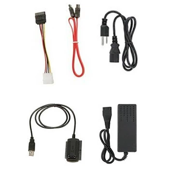 USB 2.0 la SATA IDE Adaptor Cablu Convertor pentru Hard Disk Extern 2.5/3.5 inch