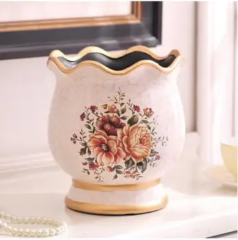 Vaza ceramica, creative acasă decorative arte și meserii, de Crăciun și de sala de nunta decor produse