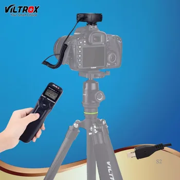 Viltrox JY-710 S2 aparat de Fotografiat fără Fir Timer Control de la Distanță de Eliberare a Declanșatorului de Control Display LCD pentru Sony a9 a7RIII a6500 a6300 a6000