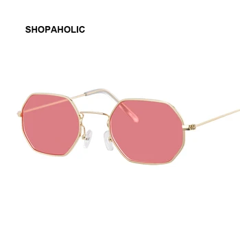 Vintage Red ochelari de Soare pentru Femei Brand Designer Obiectiv Plat de Lux Ochelari de Soare pentru Femei Oglindă Mică Doamnelor ochelari de Soare Oculos