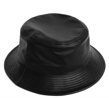 VORON de moda din piele de pescuit capac de brand casual găleată Pălărie de protecție solară bonnie hat de sex masculin camping borras pentru femei barbati