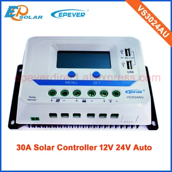 VS1024AU VS1024AU VS3024AU VS4524AU VS5024AU 12v 24v auto EPsolar controler de încărcare solară construit în ecran lcd