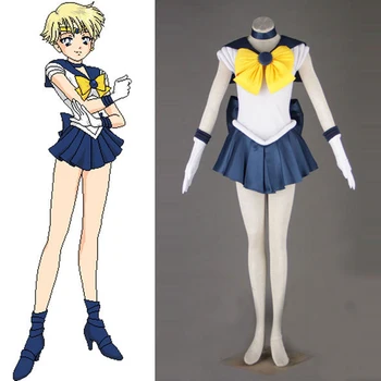 Vânzare Fierbinte! Transport Gratuit Sailor Moon Haruka Tenoh (Sailor Uranus) Cosplay Costum Bishoujo Senshi Femei Rochie