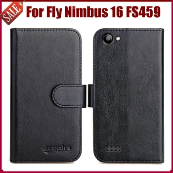 Vânzare Fierbinte! Zbor Nimbus 16 FS459 Caz Nou de Sosire 6 Culori de Moda de Lux Flip din Piele Capac de Protectie Telefon Sac