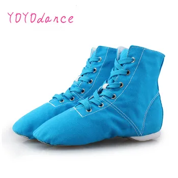 Vânzările de Femei Practică Pantofi de Dans de ani de Jazz Dans Cizme 8 culori Talpă Moale Pantofi de Dans pentru Practicarea barbati pantofi de panza 5141