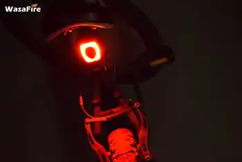 WasaFire Lumini de Biciclete Coada Lampă Spate Roșu și Albastru Stop USB Reîncărcabilă de Siguranță cu Bicicleta Biciclete de Pescuit Frontlight Stop