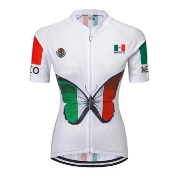 WEIMOSTAR Mexic Femei Ciclism Jersey cu Bicicleta Maneci Scurte Curse de Biciclete Jersey Shirt Ropa Ciclismo Ciclism Îmbrăcăminte Maillot Topuri