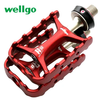 Wellgo m111 qrd-m111 rapid eliberați pedala de biciclete de munte ultra-light poartă pedala pedala de biciclete Rutier
