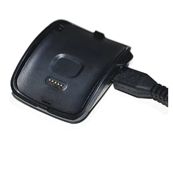 Wholesale5pcs*carga para Gear S inteligente reloj SM-R750 cuna cargador del muelle + Cablu USB Negru Pentru Samsung