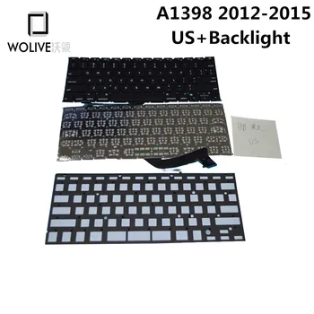 Wolive Autentic-NE noua Tastatură versiunea în limba-NE Pentru Macbook Pro Retina 15