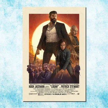 Wolverine 3 Logan Film de Artă Pânză de Mătase Poster Hugh Jackman 13x20 32x48 inci Imagine Pentru Decor Camera(mai mult)-1