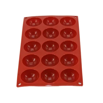 Wulekue Silicon Semi Sfera De Ciocolată Din Material Plastic Mucegai Cuptor De Copt Mucegai Bakeware Dreptunghi Instrumente De Gătit
