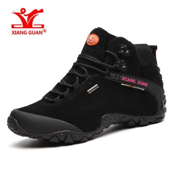 XIANGGUAN Brand de Oameni Drumeții Pantofi Impermeabil de Mers pe jos Adidași Pentru Om Durabil Sport în aer liber, Alpinism, Camping-NE de Mari Dimensiuni 6-15