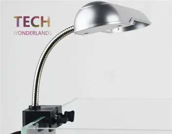 Xilong XL-5W/7W/11/13W mini acvariu Lumina plantelor acvatice lampa clip lampa acvariu accesorii transport gratuit