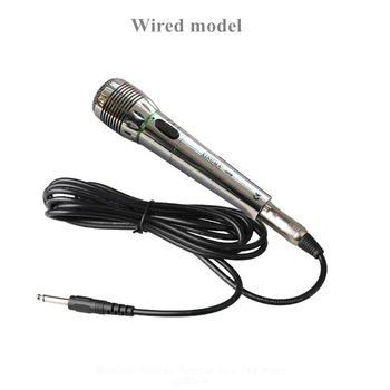 XINGMA AK-308 Dinamic Microfon fără Fir cu Fir Și Microfon Wireless Cu Receiver Profesional Portabil Microfon Pentru Karaoke KTV