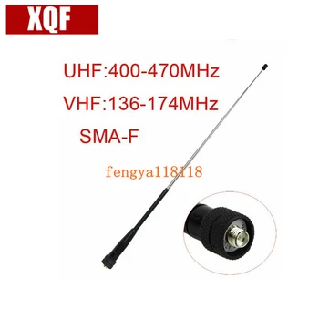 XQF SMA-Feminin F VHF 136-174MHz/UHF 400-480MHz Antena pentru kenwood TK 3107 2107 PUXING QUANSHENG H777 Două Fel de Radio