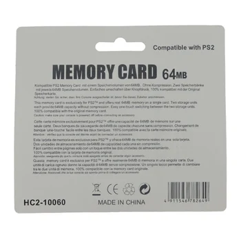 Xunbeifang 10buc o mulțime de 64MB de Memorie Card pentru Sony PS2