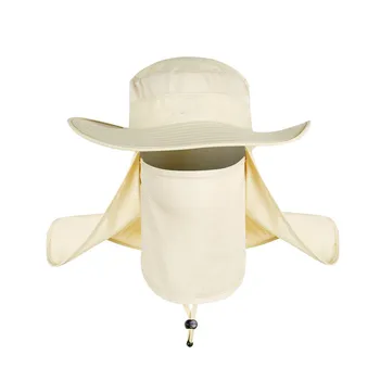 YIFEI rezistent la apa de Mare Găleată Pălării cu o margine largă Nou vânt de Vară-dovada Palarie de Soare SPF 30+ DE Protecție UV de Pescuit Pălărie Pescar Capac