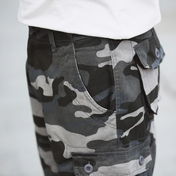 YOLAO Calitate-garantat Militar Camuflaj Verde/Camo Bărbați pantaloni Scurți Casual Multicam Bermuda Militare pantaloni Scurți de Marfă 29-44