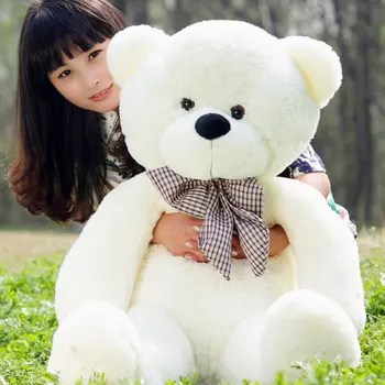 YunNasi 120cm Teddy Bear Păpuși, Animale de Pluș Perna Moale Jucării de Pluș Pentru Copiii Romantic Ziua Îndrăgostiților Cadouri Pentru Fete Femeie
