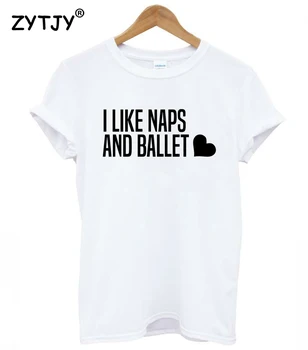 Îmi Place Pna Și Balet Imprimare Femei tricou Casual, din Bumbac Hipster Amuzant tricou Pentru Fete de Top Tee Tumblr Picătură Navă BA-137