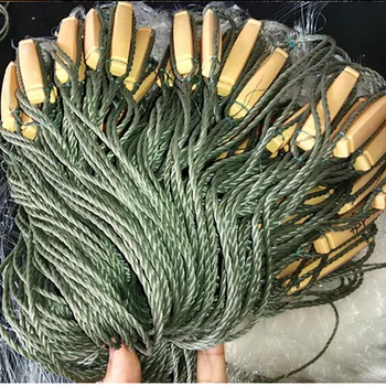 0,15 mm sârmă H1.5m*L50m 3layer 3cm plasă mare de pescuit de pește pescuit capcana rețea potes rede de pesca chiuveta plasă de pescuit china gill net