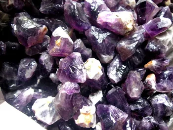 1/4lb Naturale Cristal de Ametist Piatra de Minereu de Energie Piatra Prime Minerale Specimene de Luare de Bijuterii -