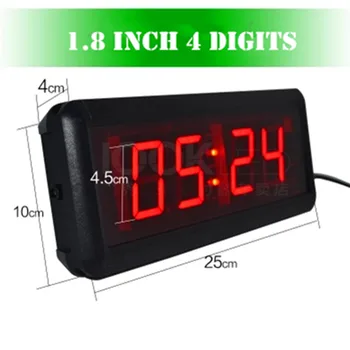 1.8 inch Led Display Led temporizator numărătoare inversă card timer discurs întâlnire calendarul memento-uri de spălat calendarul de construcție