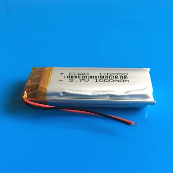 10 buc 1000mAh baterie litiu-ion polimer baterie reîncărcabilă 3.7 V 102050 KTV uz casnic baterie cablu audio microfon calculator