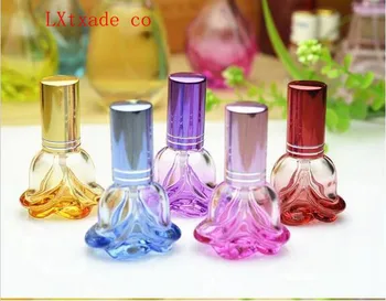 10 buc 6 ml Rose Sticlă Goală de Parfum Spray sticla de Cristal Clar Parfum Reîncărcabile Sticla pachet de Containere Nou Stil de en-Gros