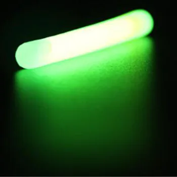 10 saci Dia:6.0X50MM Pescuit Float Glow Stick de Pescuit de Iluminat Stick Bagheta Verde Glow Stick Pentru Noaptea de Pescuit Float Accesorii