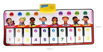 100*40cm Multifuncțional de Joacă pentru Copii Crawling Mat Electronice instrumente Muzicale Joc de Muzică de Învățare Mats