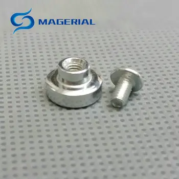 100 buc Montare Magnet cu Diametrul de 10mm & 12mm Magnetic Ghivece cu Șurub M3 Neodim Cupa Magnet CONDUS de Fixare Adaptor de Reparare
