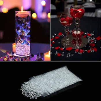 1000 buc/ pachet Nunta de Diamant Masă Scatter Cristale Acrilice Confetti Decor Pietre 8mm /clar