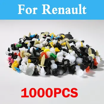1000pcs Mixte Masina Clipuri Nit Fixare Panou Ușă Împinge Pentru Renault Twizy Vel Satis Talisman Simbol Twingo Vânt Zoe Sandero Rs