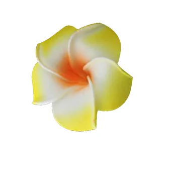 100BUC,4CM Cap,Multicolor Nunta Fals Plumeria Artificiale Spuma EVA Mic Frangipani Capete de Flori,Decoratiuni Petrecere Hawaiian