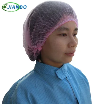 100buc Alimente de Unică folosință Atelier de Laborator Capac Non-Țesute Cutat Anti Praf CleanRoom Fabrica de Farmaceutice Lucru Clar Păr Pălării