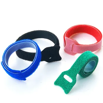 100buc Nailon Designer de cravata Cablu Auto-Adeziv de Fixare Benzi Cablu Cravată Sugru Adeziv Nailon Adeziv de Fixare Cablu-Bandă