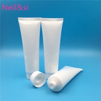 100ml/g Alb Tub de Plastic pentru Cosmetice Lotiune de Curatare Faciala Sticle Crema de maini cu Unt de Ambalare Gălețile Sticle