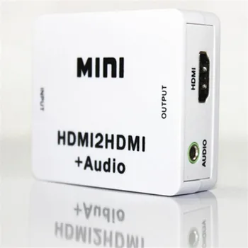 1080P HD MINI HDMI la HDMI+AUDIO Convertor Video Decoder Adaptor Elimina HDCP CHEIE de Acord Audio Separator,+Cablu USB+Cutie Cadou