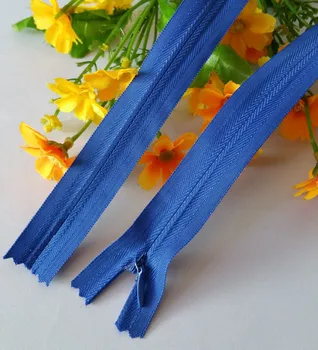 10buc albastru Regal fermoar Invizibil No3 50cm lungime pentru cusut accesorii de Îmbrăcăminte,de Mare intensitate rochie,perna,perna cu fermoar