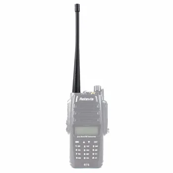 10buc Antena SMA-F 10W UHF+VHF 136-174+400-520MHz pentru KENWOOD BAOFENG UV-5R Retevis RT6 Walkie Talkie J9114D