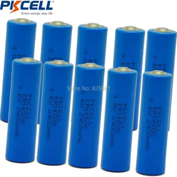 10buc baterie cu litiu ER14505 ER 14505 3.6 v 2400mah baterie Li-SCLO2 Baterii aa