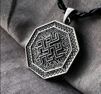 10buc en-gros pandantiv Floare Feriga Slave Vechi Amuleta simbol razboinic talisman Nordic talisman. oamenii colier