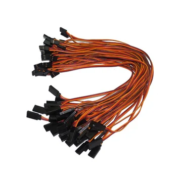 10buc/lot 300mm 10cm15cm/30cm/60cm 26AWG RC servo extensie a conductorului de cablu pentru Futaba, JR sex masculin la feminin conectați cabluri cabluri