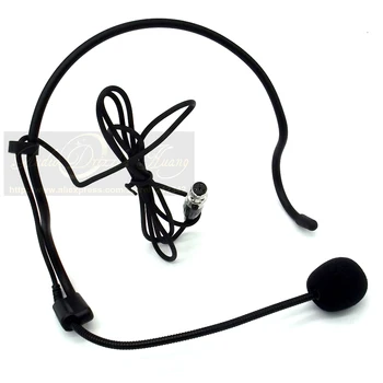 10BUC/LOT Mini XLR 4 Pini TA4F 4PIN HeadWorn Cu suport setul cu Cască Microfon Mic Mike Pentru SHURE Karaoke Wireless Transmitator BodyPack